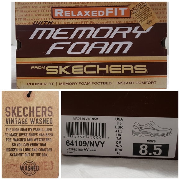 skechers vintage washed